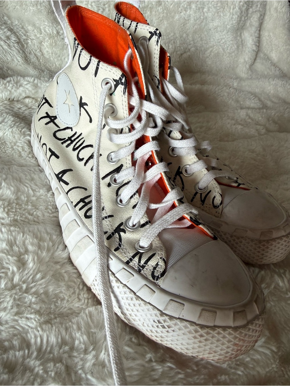 RARE Converse 70s UNT1TL3D ‘Not A Chuck’ High-Top Sneakers Women’s Size 7.5 - Picture 2 of 3